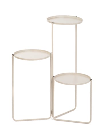 Homla Blumentopf "Roh" in Beige - (H)70 x Ø 25 cm
