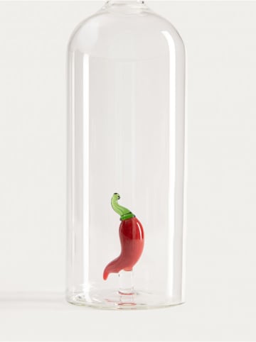 Homla Ölspender "Picaro" in Transparent/ Rot - (H)23 cm