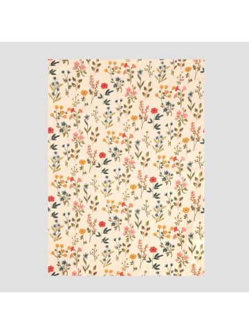 Homla 2er-Set: Geschirrtücher ''Farin'' in Creme/ Grün - (L)65 x (B)45 cm