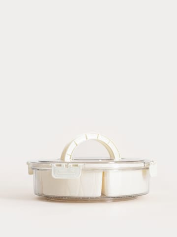Homla Lunchbox "Gaspari" crème - (H)7 x Ø 27 cm