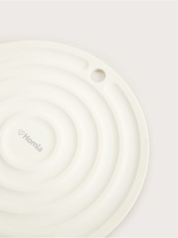 Homla Untersetzer "Mollis" in Creme - Ø 19 cm 