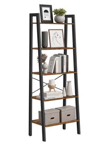 VASAGLE Standregal in Braun - (B)56 x (H)171,5 x (T)34,5 cm