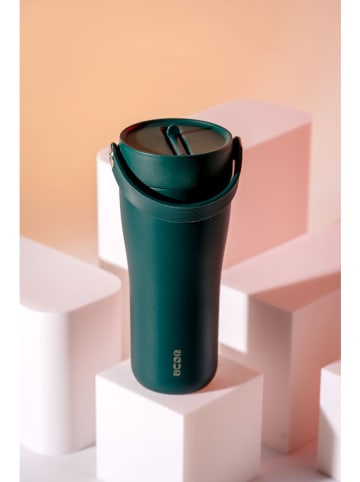 Equa Edelstahl-Thermosbecher in Dunkelgrün - 600 ml