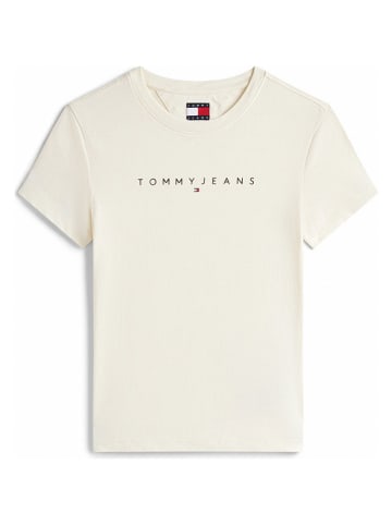 TOMMY JEANS Koszulka w kolorze kremowym
