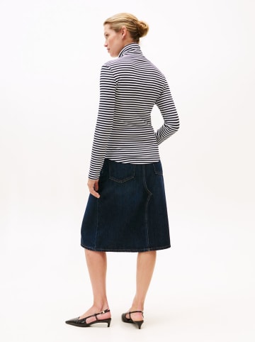 Tommy Hilfiger Longsleeve donkerblauw/wit