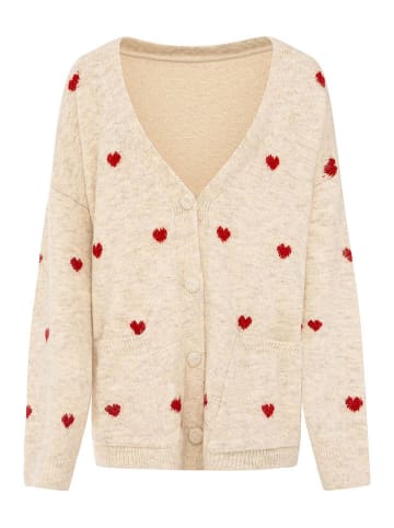 Zwillingsherz Vest beige
