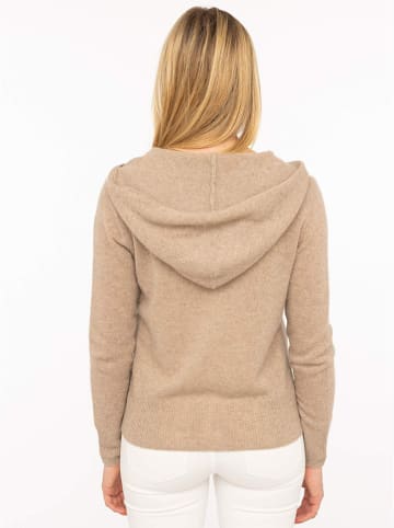 Zwillingsherz Cardigan in Beige