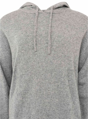Zwillingsherz Sweter "Cozy" w kolorze szarym