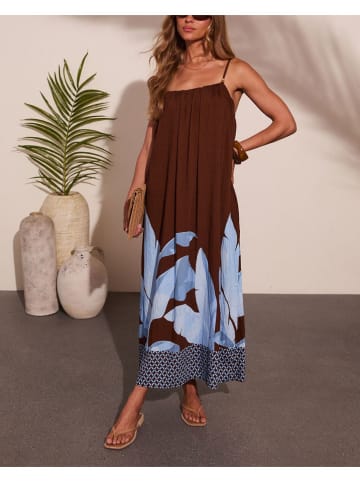 Milan Kiss Kleid in Braun