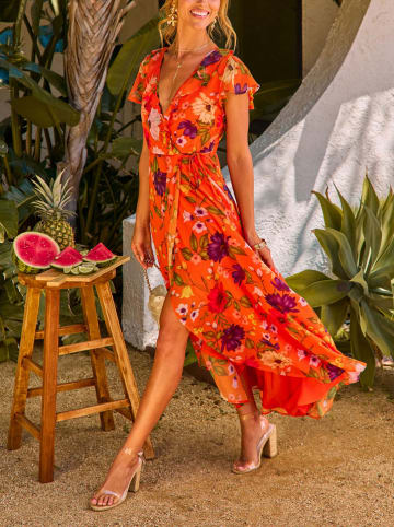 Milan Kiss Kleid in Orange