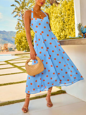 Milan Kiss Kleid in Hellblau