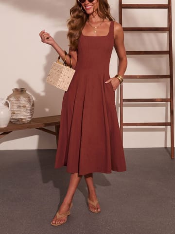 Milan Kiss Kleid in Braun
