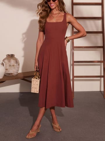 Milan Kiss Kleid in Braun