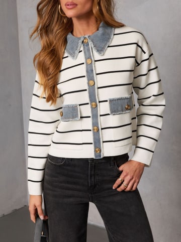 Milan Kiss Cardigan in Creme