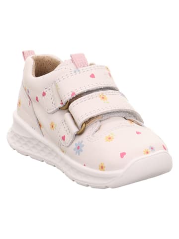 Leren sneakers lichtroze