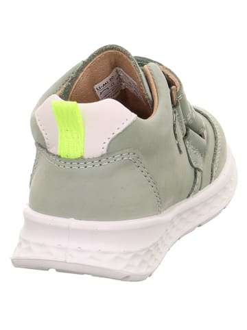 superfit Skórzane sneakersy w kolorze zielonym