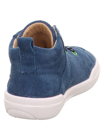 superfit Leder-Sneakers in Dunkelblau