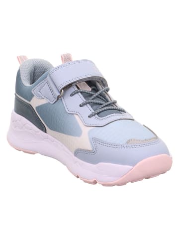 superfit Sneakersy w kolorze błękitno-jasnoróżowym