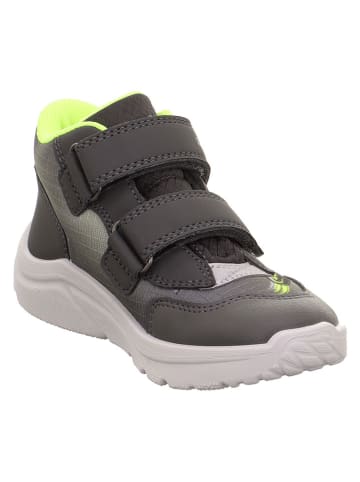 superfit Sneakersy w kolorze antracytowo-żółtym