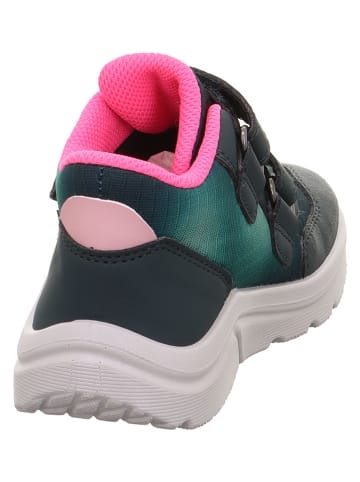 superfit Sneakers in Schwarz/ Türkis/ Pink