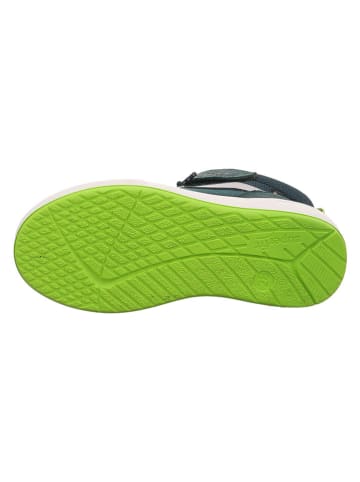 superfit Skórzane sneakersy w kolorze granatowym