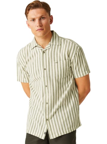 Regatta Hemd "Shore Bay II" in Khaki/ Creme