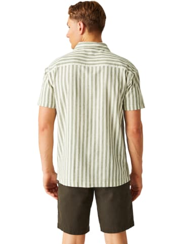 Regatta Hemd "Shore Bay II" in Khaki/ Creme