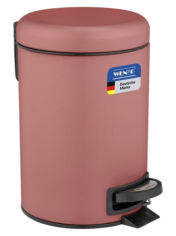 Wenko Treteimer "Leman" in Rosa - 3 l