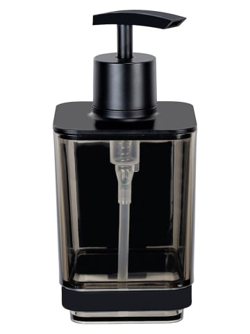Wenko Wand-Seifenspender ''Quadro'' in Schwarz - 250 ml