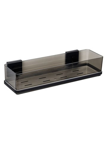 Wenko Badablage ''Quadro'' in Schwarz - (B)38,5 x (H)8,5 x (T)14,5 cm