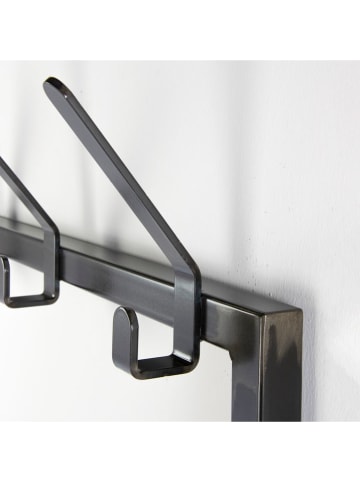 Spinder Design Garderobe ''Diva'' in Schwarz - (B)120 x (H)180 x (T)40 cm