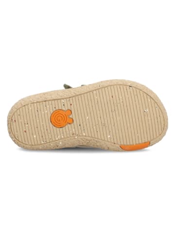 Groundies Barfußschuhe "Ottawa" in Khaki/ Orange