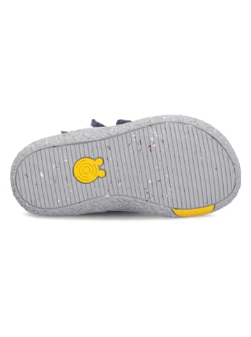 Groundies Barfußschuhe "Ottawa" in Dunkelblau/ Gelb