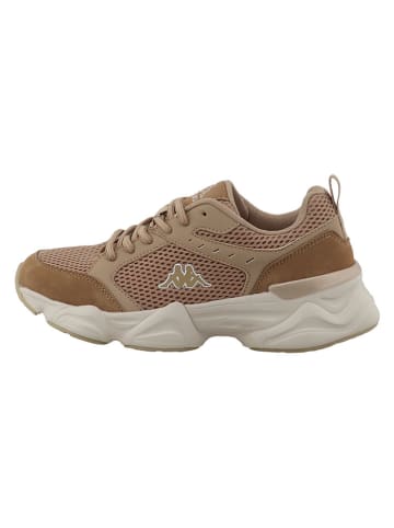 Kappa Sneakersy "Madlene" w kolorze jasnobrązowym