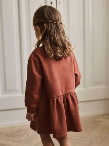 Lil Atelier Sweatkleid "Kilano" in Braun