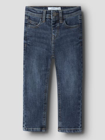 name it Spijkerbroek "Silas" - slim fit - donkerblauw