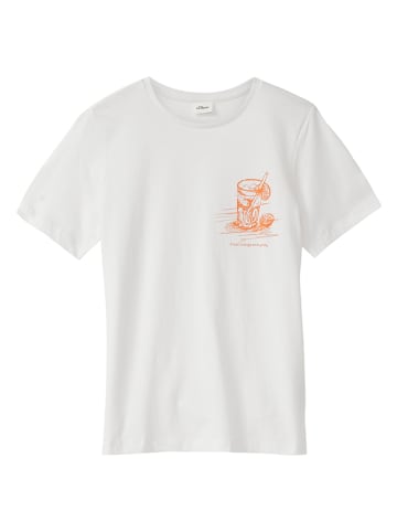 s.Oliver Shirt in Weiß