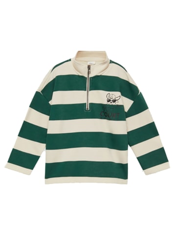 s.Oliver Sweatshirt groen/beige