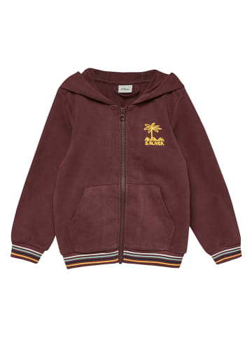 s.Oliver Sweatjacke in Braun