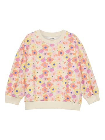 s.Oliver Sweatshirt in Beige