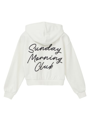 s.Oliver Hoodie in Weiß