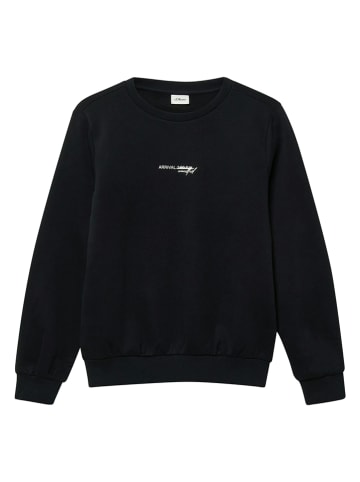 s.Oliver Sweatshirt in Schwarz