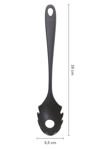 Fiskars Pastalöffel "Essential" in Schwarz - (H)29 cm