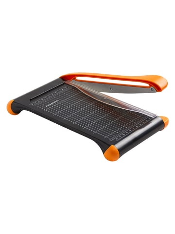 Fiskars Urządzenie do cięcia papieru w kolorze czarnym z dźwignią - 19,1 x 28,6 cm