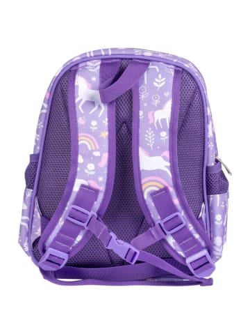 a little lovely company Rugzak "Unicorn dreams" paars - (B)24 x (H)30 x (D)11 cm