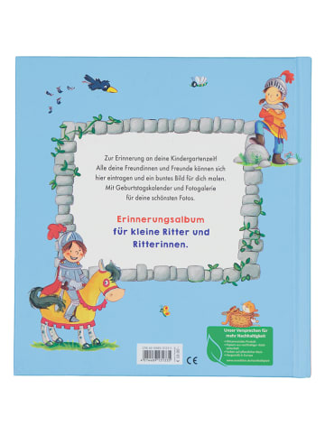 ars edition Freundebuch "Meine Kindergarten-Freunde - Ritter und Ritterin"
