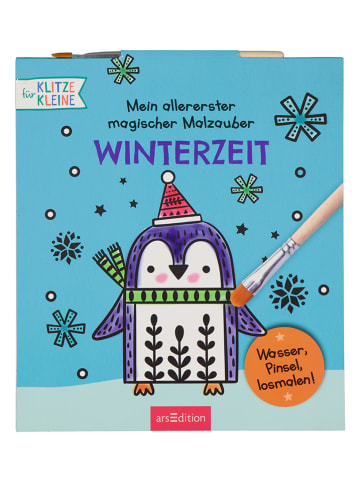 ars edition Malbuch "Mein allererster magischer Malzauber - Winterzeit"
