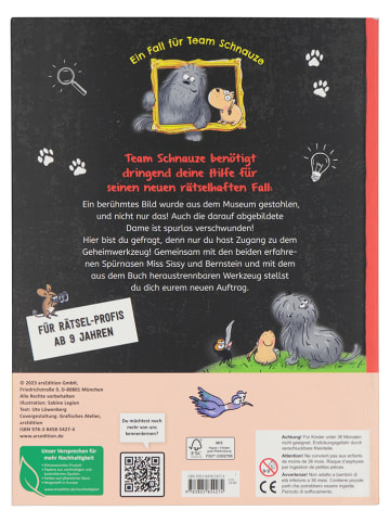 ars edition Rätselbuch "Ein Fall für Team Schnauze - Knack den Code"