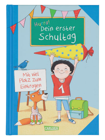 Carlsen Eintragbuch "Schlau für die Schule: Hurra! Dein erste Schultag"