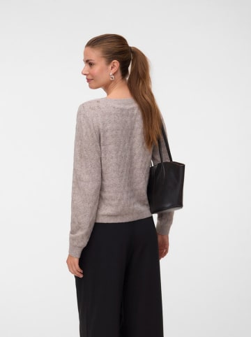 Vero Moda Kardigan w kolorze szarobrązowym
